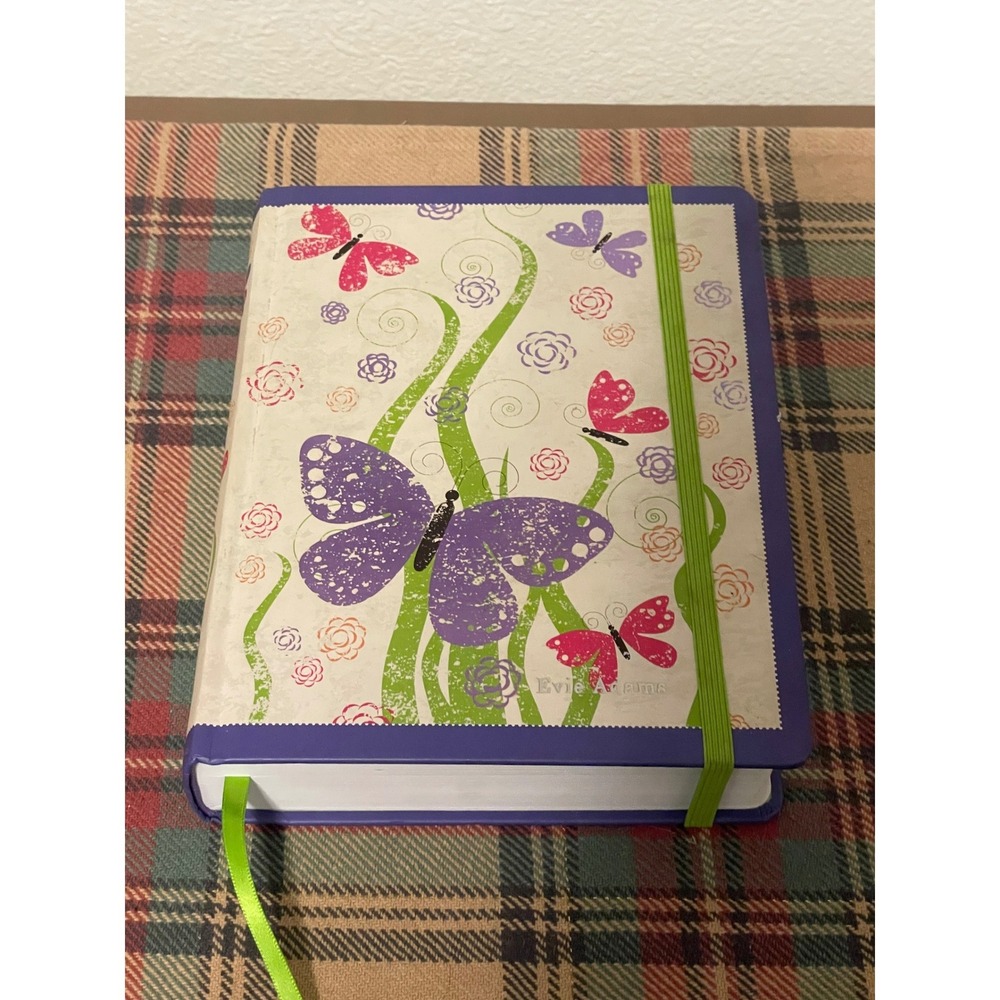 NIV Holy Bible For Girls My Journal Bible Purple With Elastic Closure Zondervan